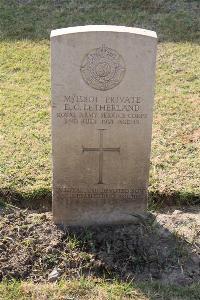 Ismailia War Memorial Cemetery - Letherland, Ernest Cyril